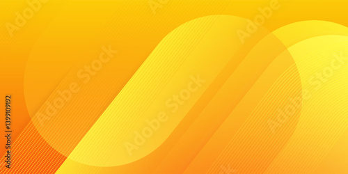 Abstract orange and yellow geometric background. Dynamic shapes composition. Cool background design for posters.vector eps10