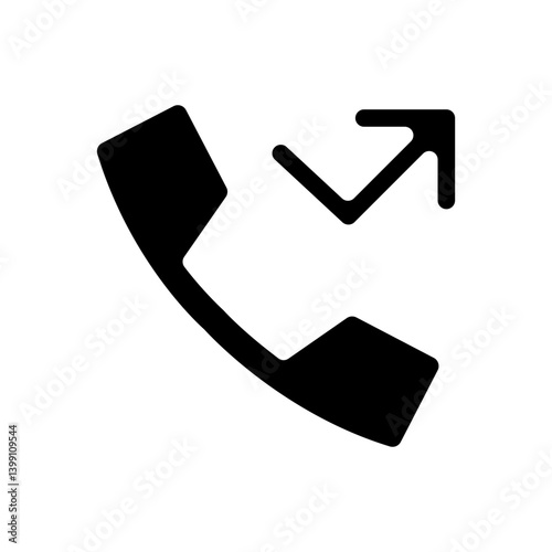Missed call icon