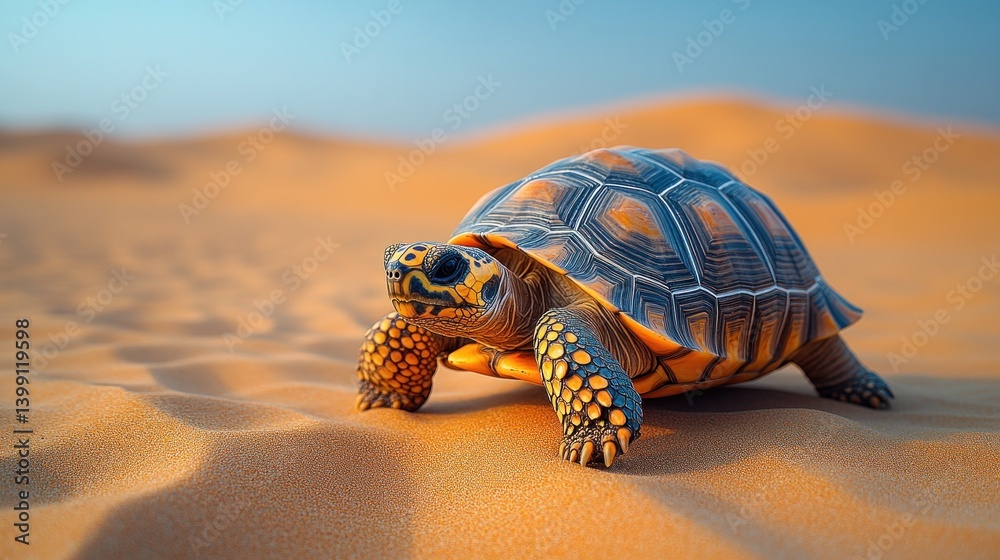 Desert Tortoise: A Journey Across Golden Sands Desert Tortoise: A Journey Across Golden Sands