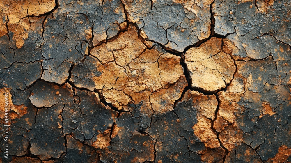 dry cracked earth field showing the effects of climate change dry cracked earth field showing the effects of climate change