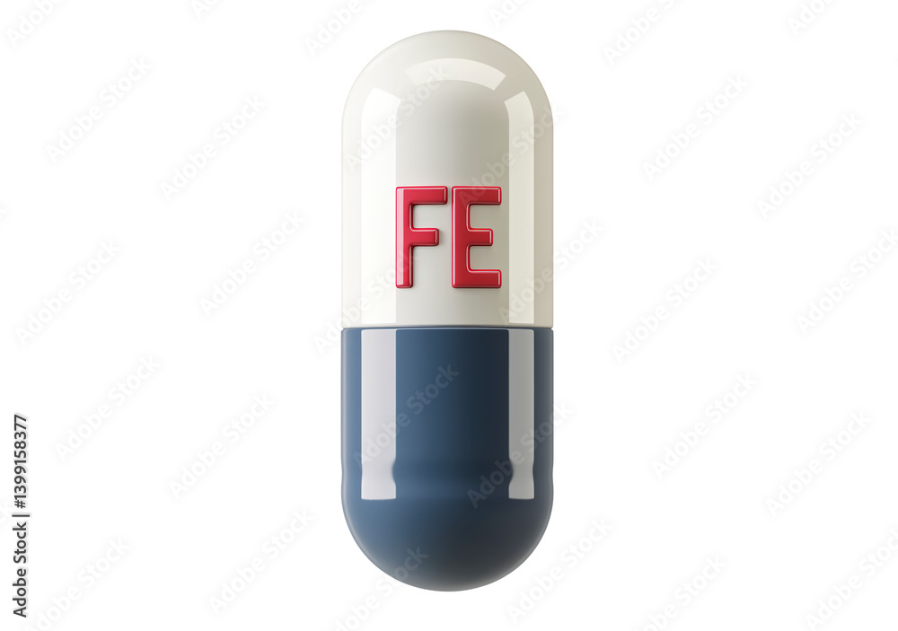 Essential Iron Supplement Capsule for Healthy Nutrition Support PNG Essential Iron Supplement Capsule for Healthy Nutrition Support PNG