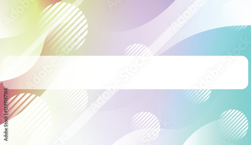 Geometric Pattern With Lines, Wave. For Your Design Ad, Banner, Cover Page. Vector Illustration with Color Gradient.
