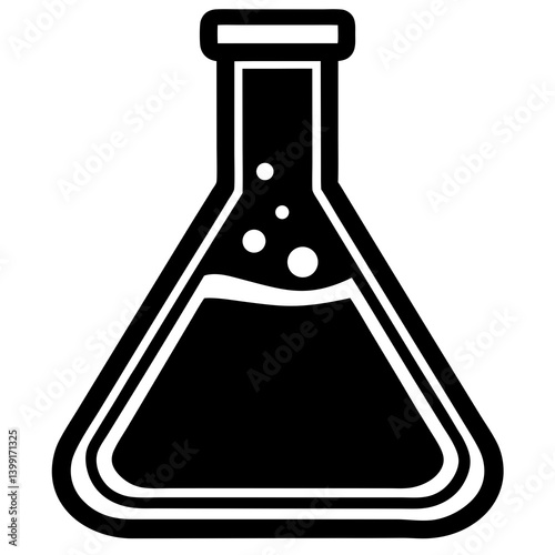 vector illustration of a test tube