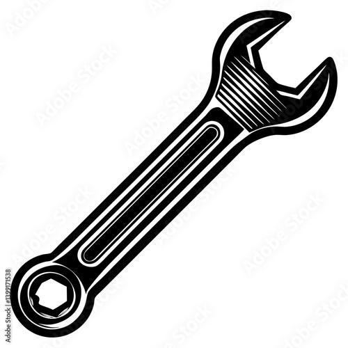 wrench vector illustration