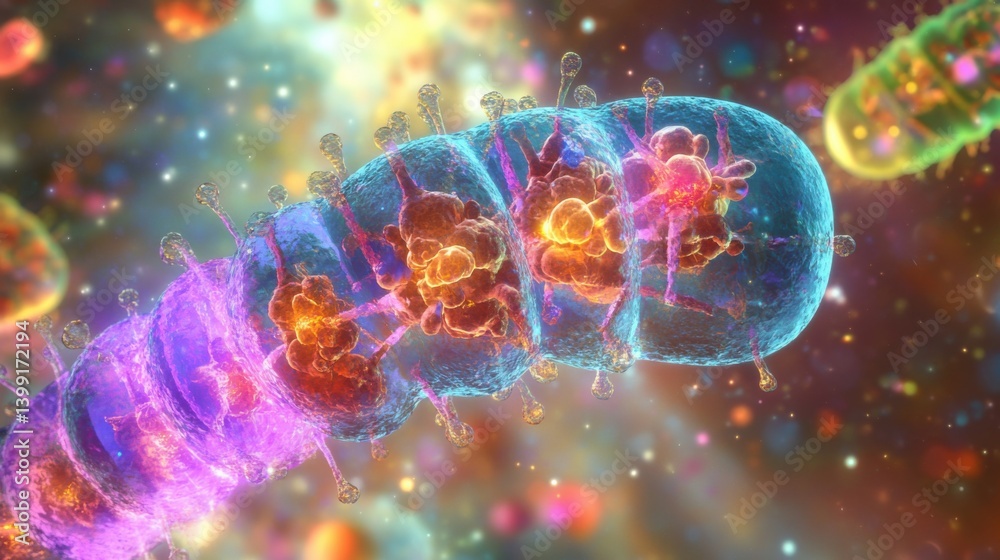 a hyper-detailed 3D rendering of a futuristic nanomedicine lab, with glowing nanoparticles,