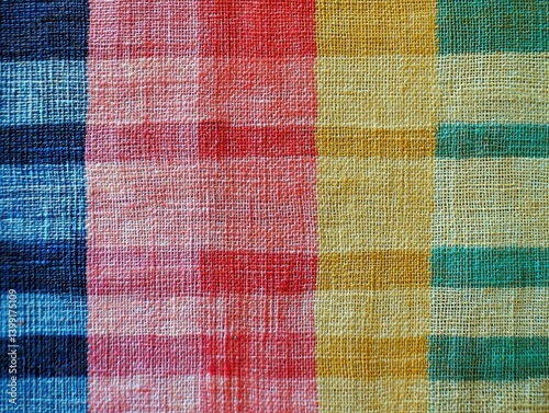 Bright Colorful Textile Pattern for Fashion and Home Decor Use
