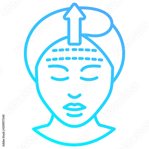 Forehead Icon