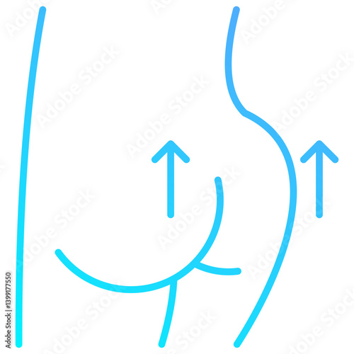 Buttock Icon