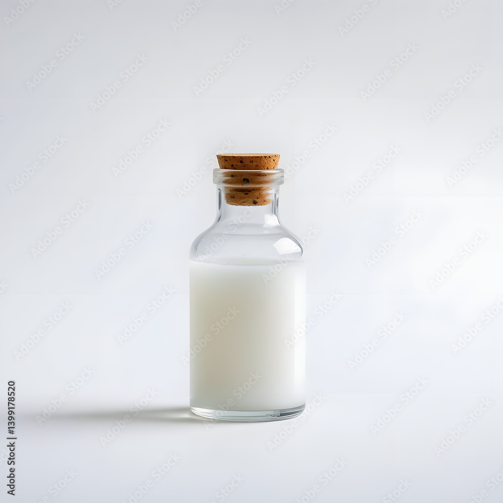 3D Frosty White Magic Potion Bottle for Fantasy Game 3D Frosty White Magic Potion Bottle for Fantasy Game