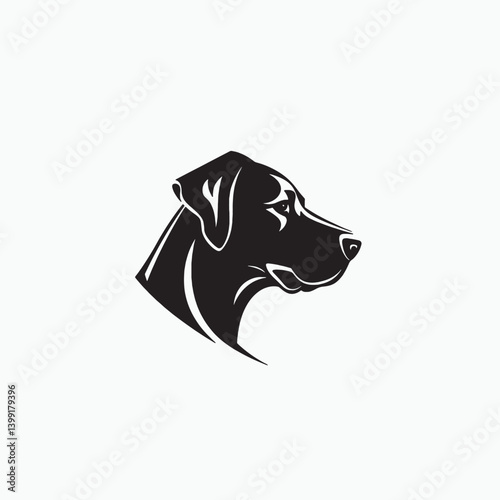 Smart Dog Icon Logo Vector Art