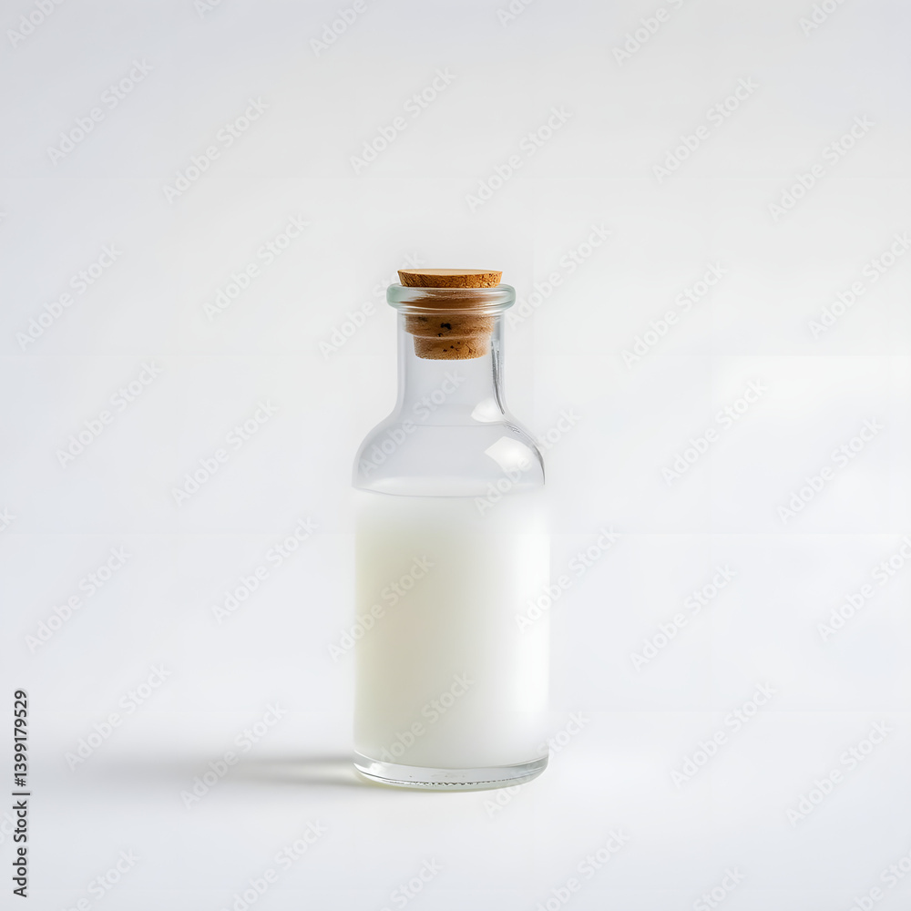 3D Frosty White Magic Potion Bottle for Fantasy Game 3D Frosty White Magic Potion Bottle for Fantasy Game