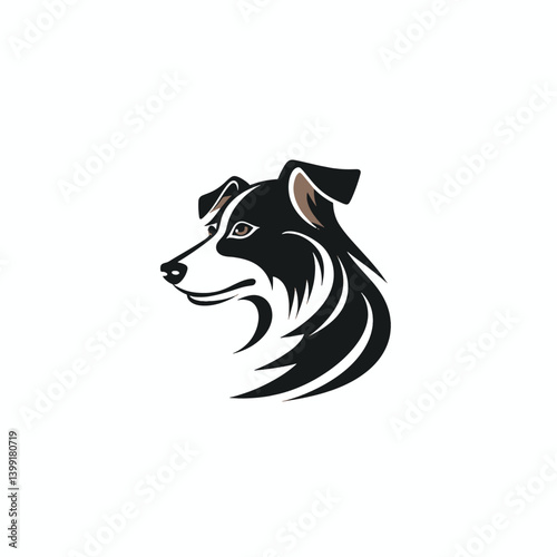 Dog Logo Icon for Training Center Vector
