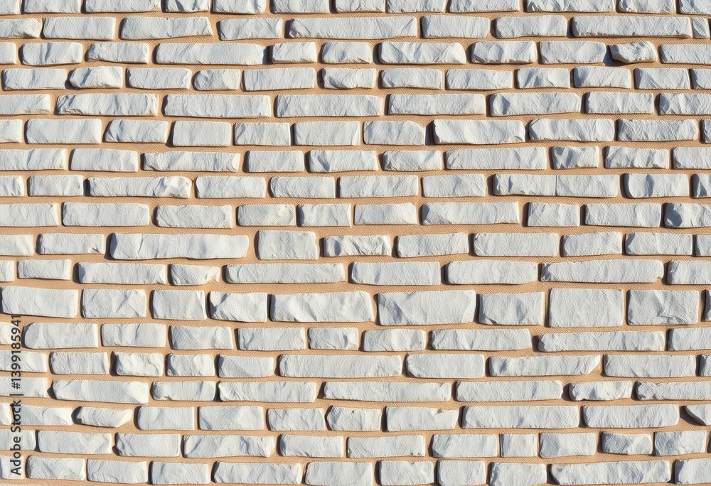 Fototapeta premium A panoramic view of a textured gray and white stone wall, ideal for backgrounds, minimal, concrete