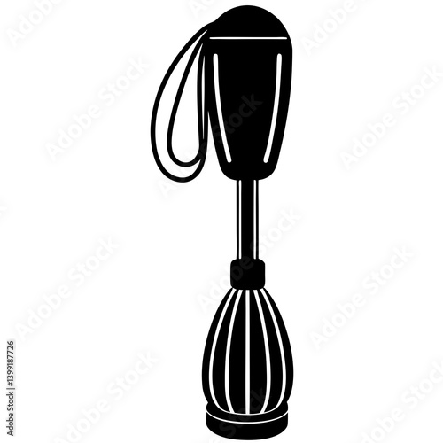  Immersion blender silhouette illustration