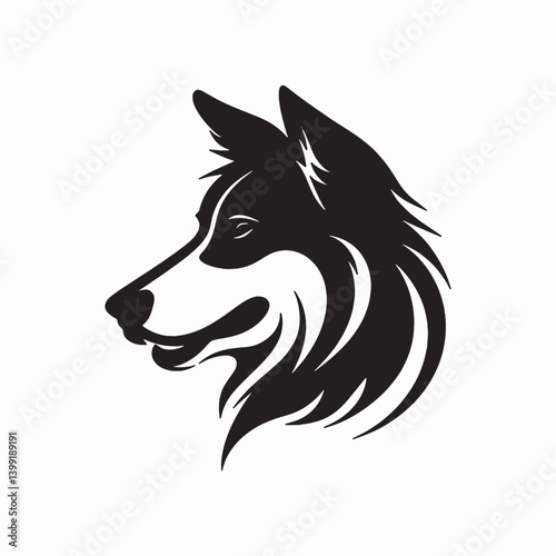 Dog Icon Vector Logo Design
