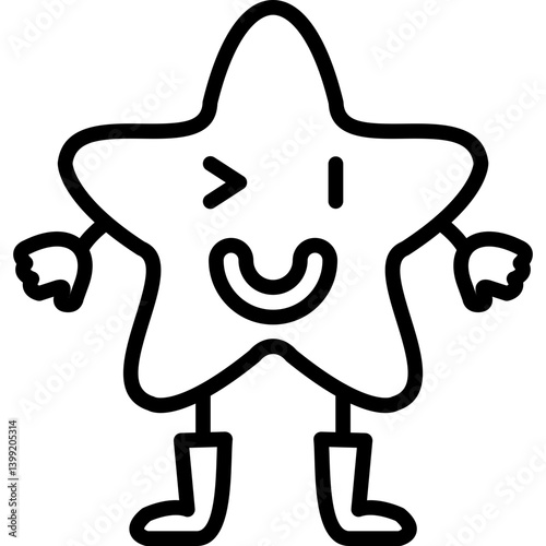 Naughty Star Icon