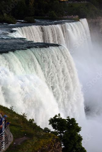 Niagara Falls on the American side. 