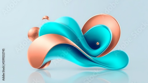 Blue Abstract Background – Smooth Gradient Flow Design