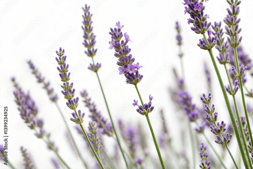 Naklejka premium Lavender Field in Bloom
