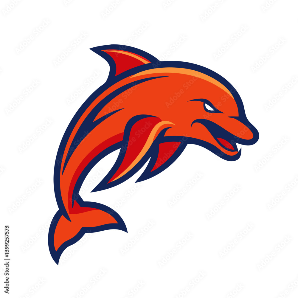 Obraz premium This is a bold and fierce animal mascot logo—perfect for sports teams, clubs, gaming avatars, or merchandise branding.