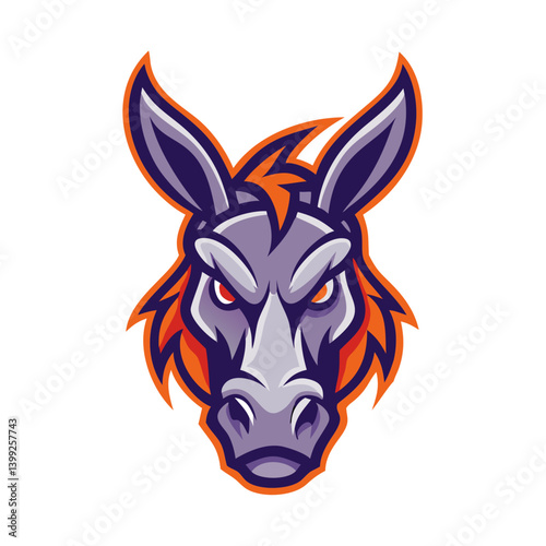 This is a bold and fierce animal mascot logo—perfect for sports teams, clubs, gaming avatars, or merchandise branding.