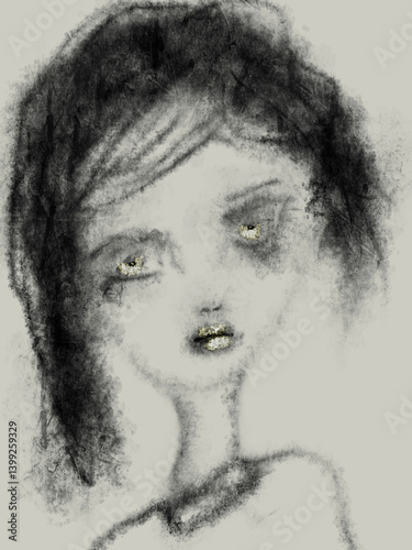 original hand-drawn figure