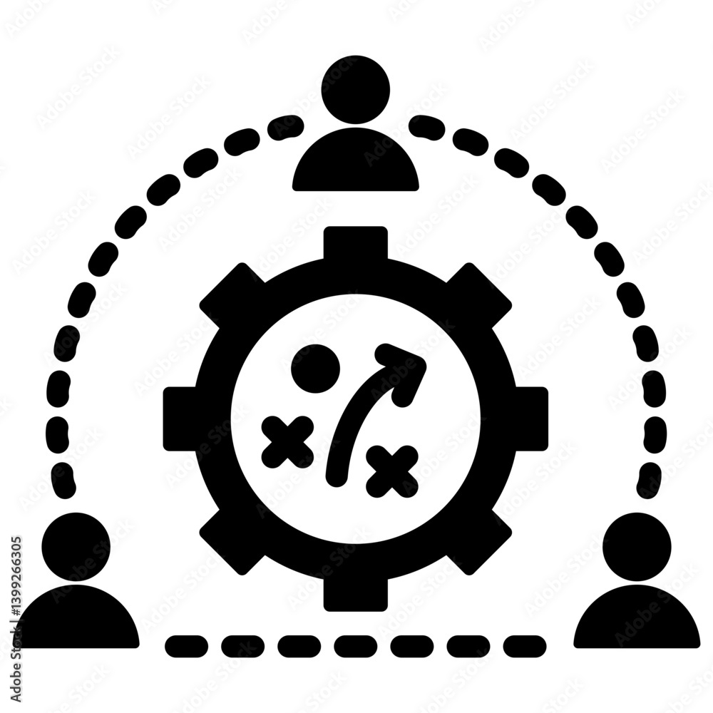 Obraz premium Brand Strategy Icon