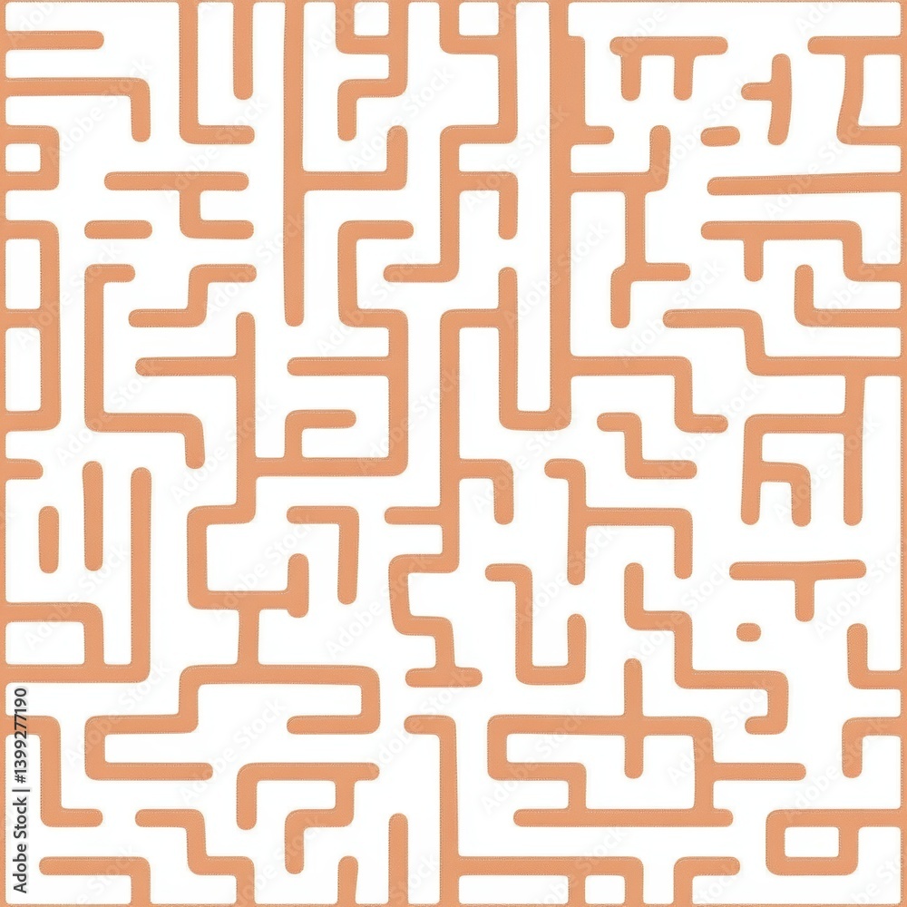 Abstract Maze Pattern Abstract Maze Pattern
