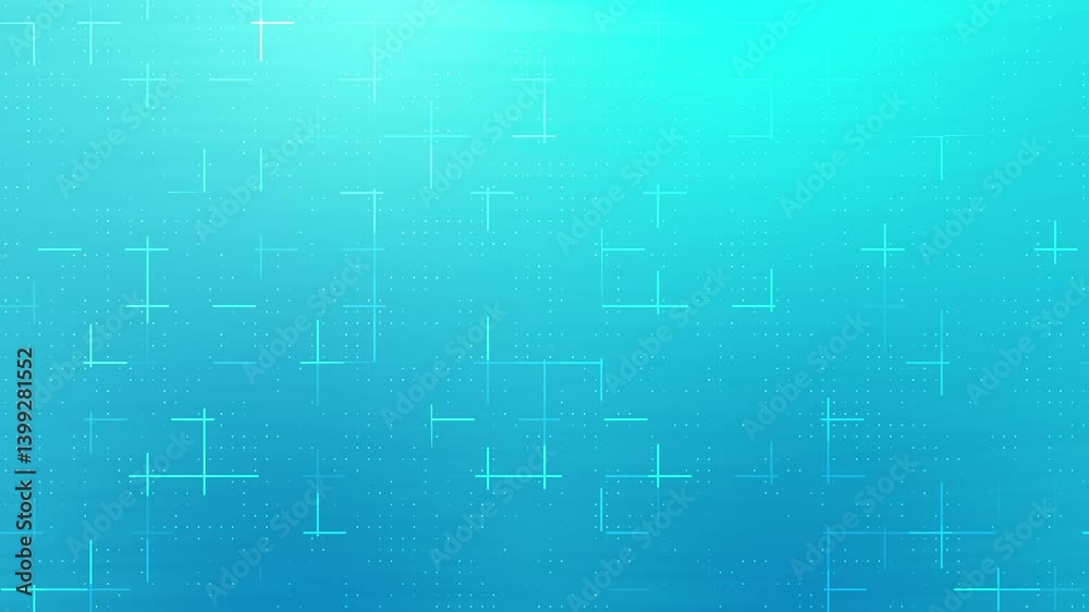 Cyan gradient background with white dots and lines. Perfect for modern digital backgrounds, tech presentations, or futuristic illustrations.