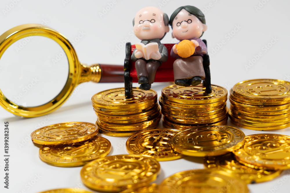 Cherished Moments of Wealth: An Elderly Couple Enjoying Time Together