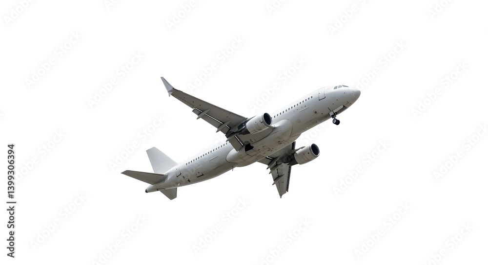 Obraz premium airplane isolated on white background