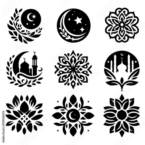 Magnified floral mandala expressing artistic ornamentation and abstract decorative refinement
