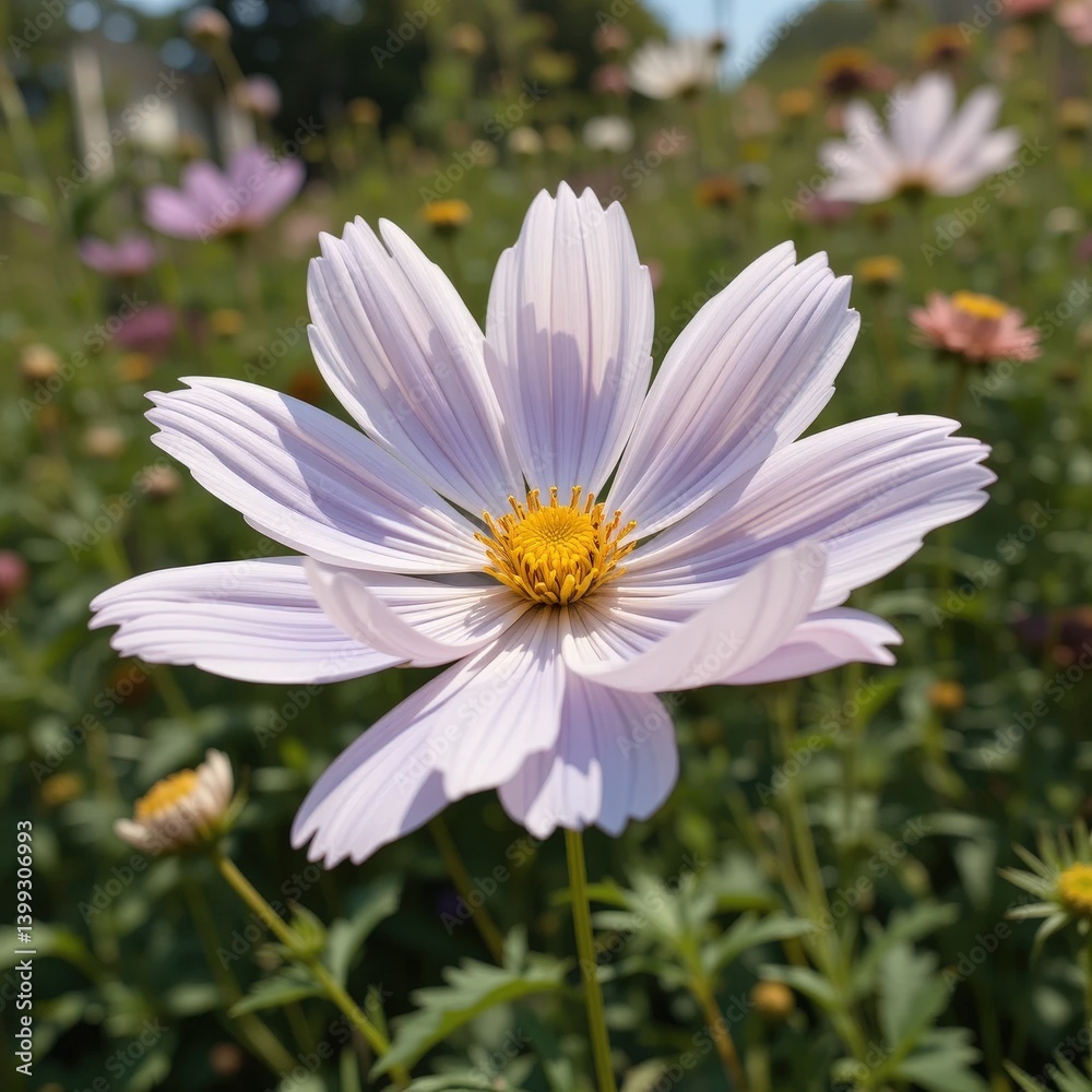 A delicate white flower with soft petals gracefully surrounds a vibrant yellow center, showcasing intricate textures and subtle variations in hue, set against a blurred green background. A delicate white flower with soft petals gracefully surrounds a vibrant yellow center, showcasing intricate textures and subtle variations in hue, set against a blurred green background.