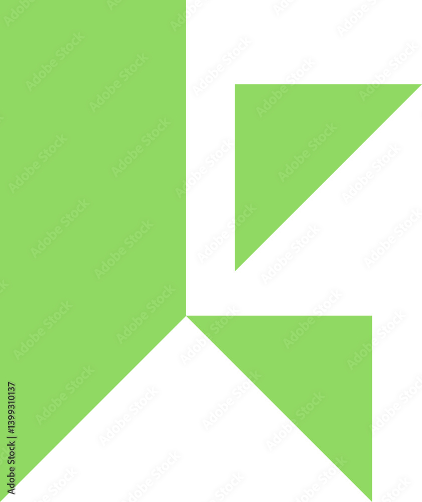Initial Letter K Logo Element Set Initial Letter K Logo Element Set