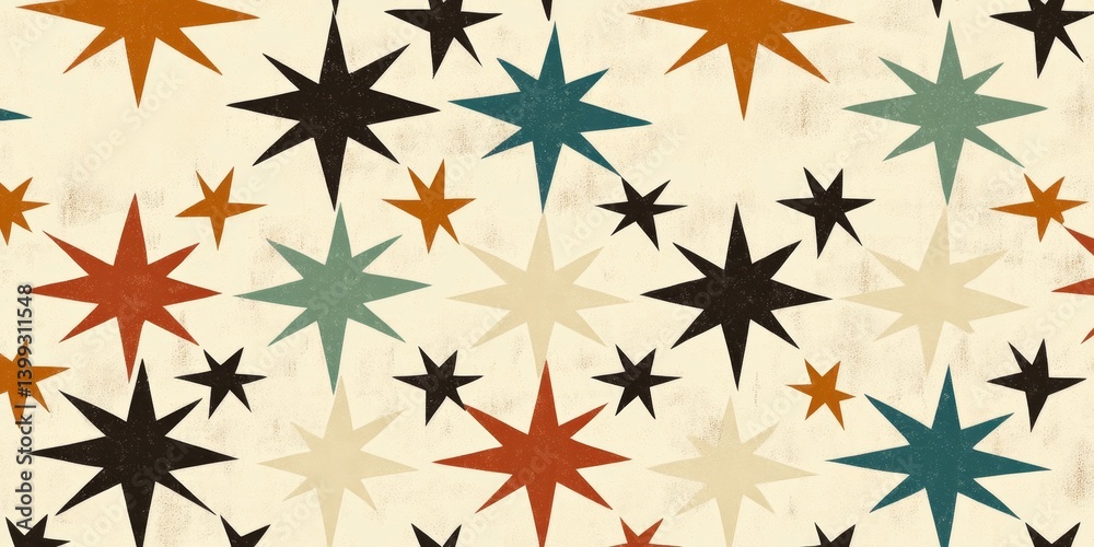 Retro Star Pattern (1)