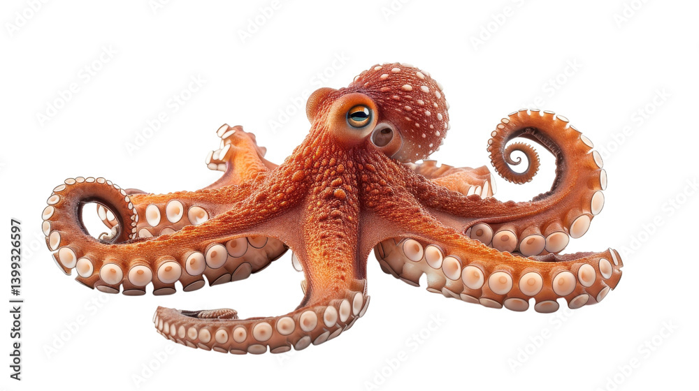 Stunning Close-up of an Octopus
