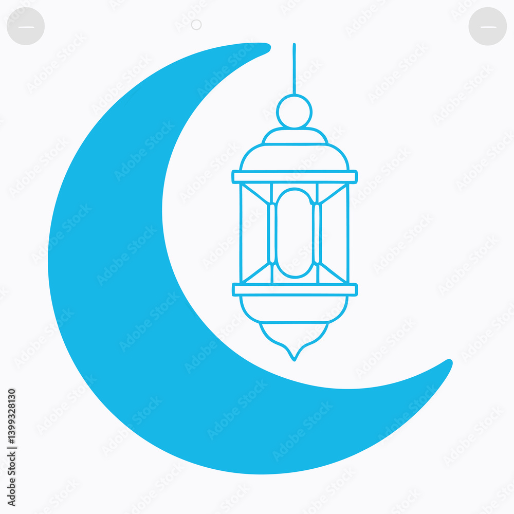 Single-line-art-vector-of-a-crescent-moon Single-line-art-vector-of-a-crescent-moon