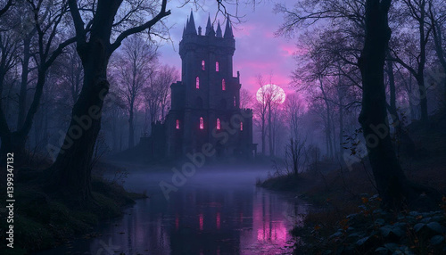 castle in the forest