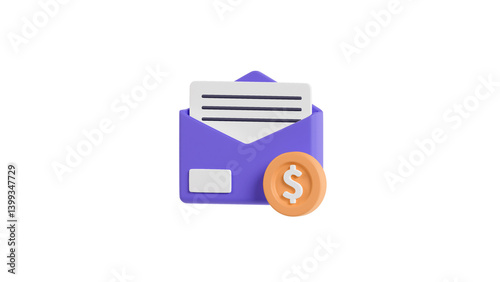 Obraz na płótnie e mail icon w salonie