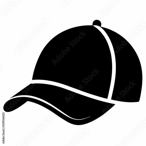 baseball cap vector illustration