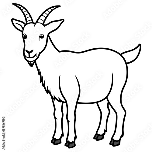 goat vector illustration