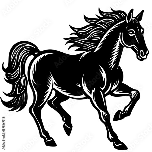 horse vector illustration