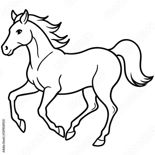 horse vector illustration