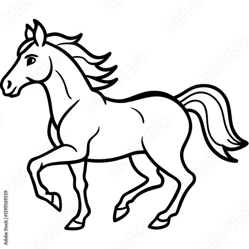 horse vector illustration