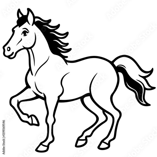 horse vector illustration