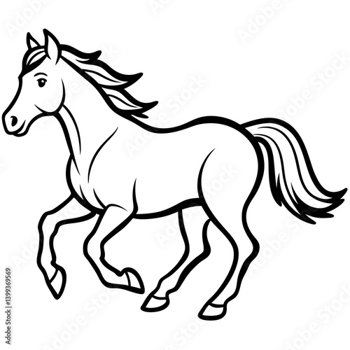 horse vector illustration