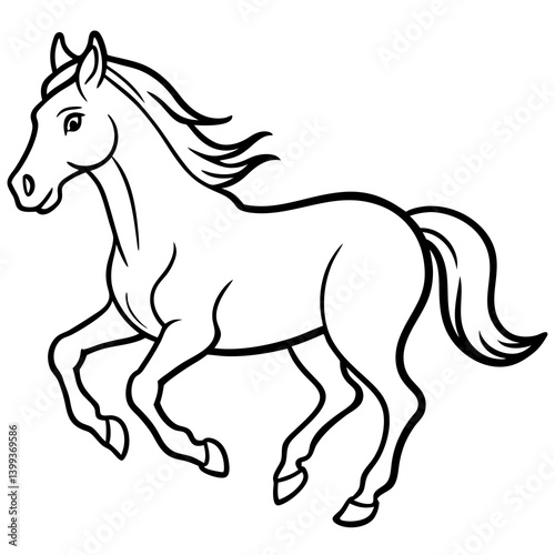 horse vector illustration