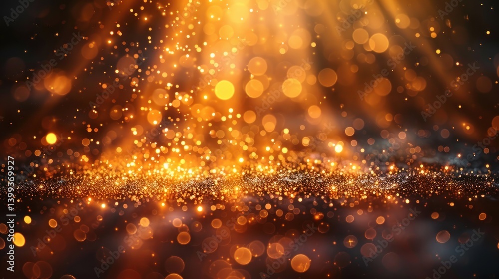 Golden glitter explosion background, dramatic lighting, abstract design Golden glitter explosion background, dramatic lighting, abstract design