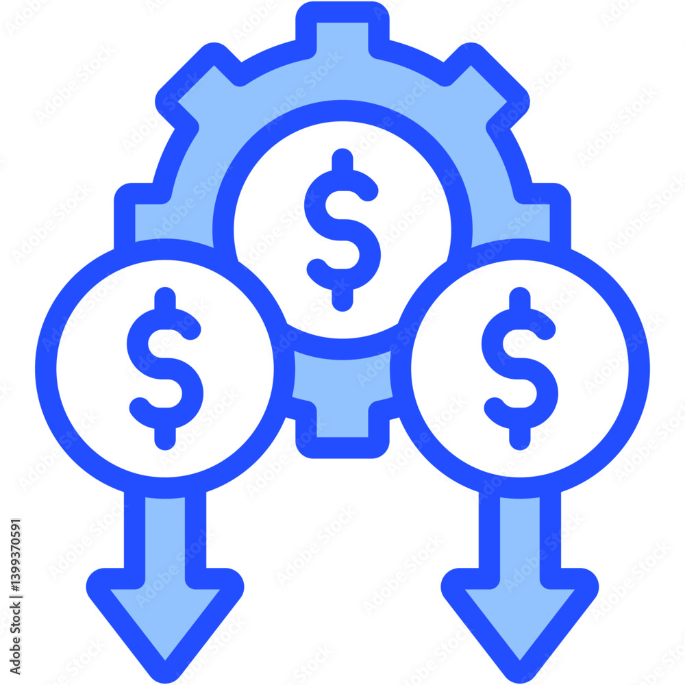 Cost Reduction Icon Cost Reduction Icon