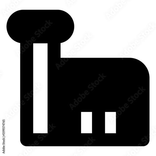 Bus Station icon filled style